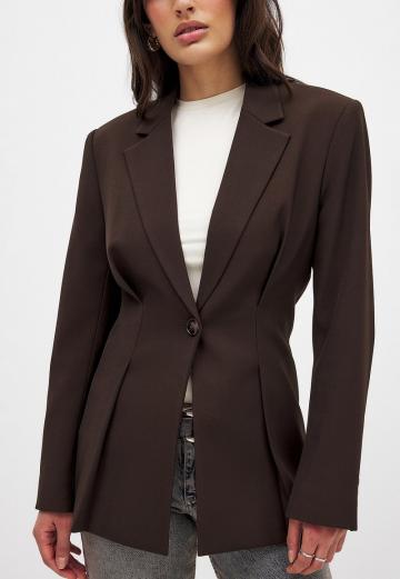 Длинный блейзер