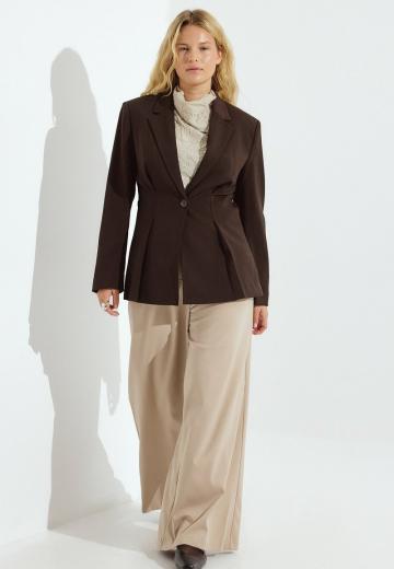 Длинный блейзер