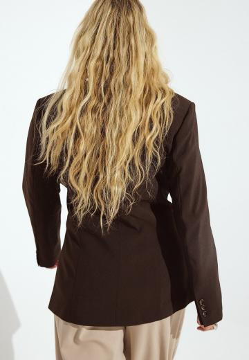 Длинный блейзер