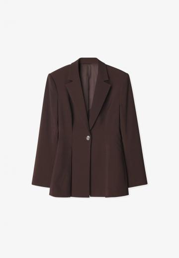 Длинный блейзер