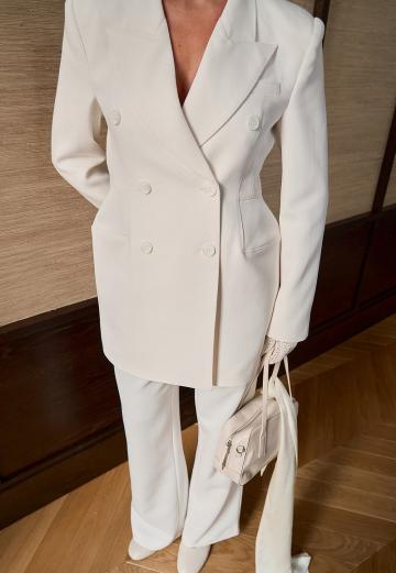 Длинный блейзер