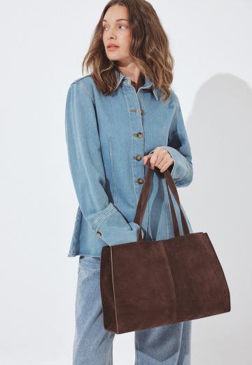 Джинсовая блузка