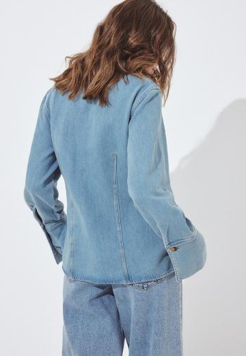 Джинсовая блузка