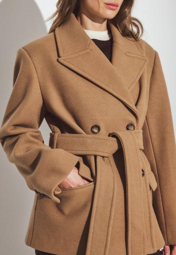 Короткое пальто