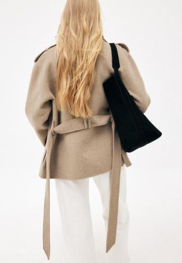 Шерстяное пальто