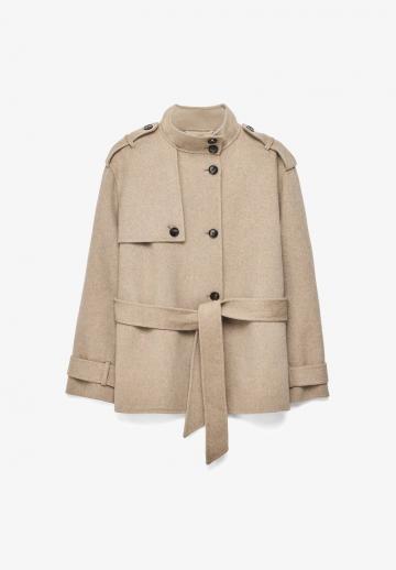 Шерстяное пальто