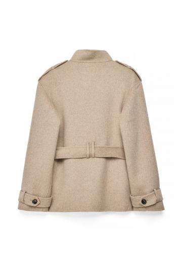 Шерстяное пальто