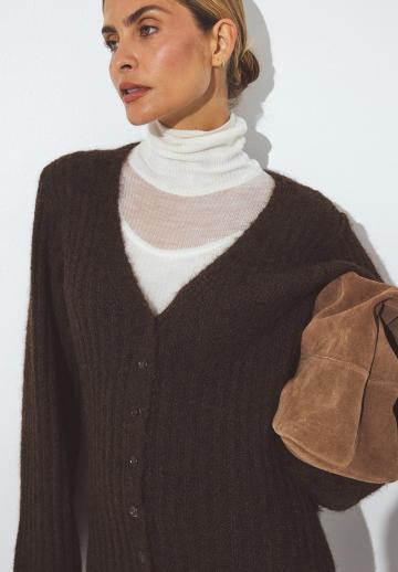 Вязаное платье