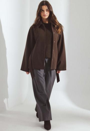 Короткое пальто