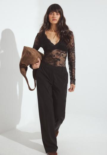 Кружевная блузка