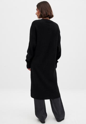 Длинный жилет