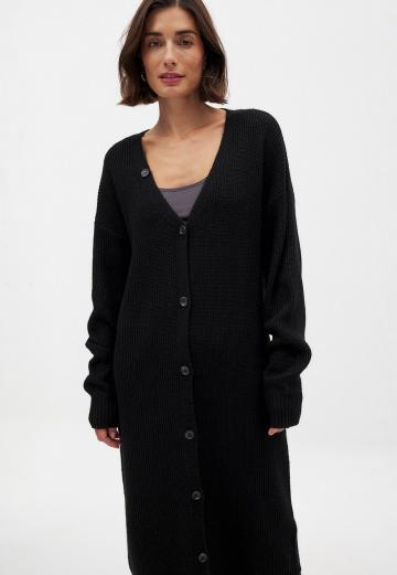 Длинный жилет