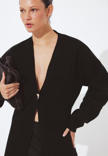 Длинный кардиган