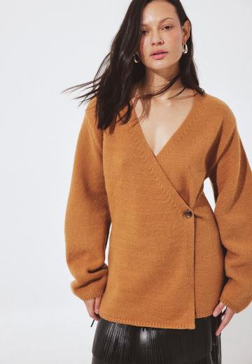 Длинный кардиган