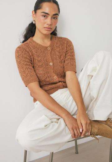 Вязаная кофта