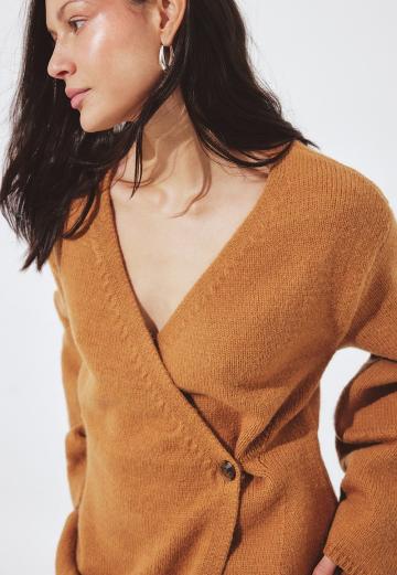 Длинный кардиган