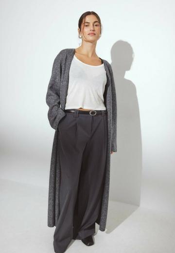 Длинный кардиган