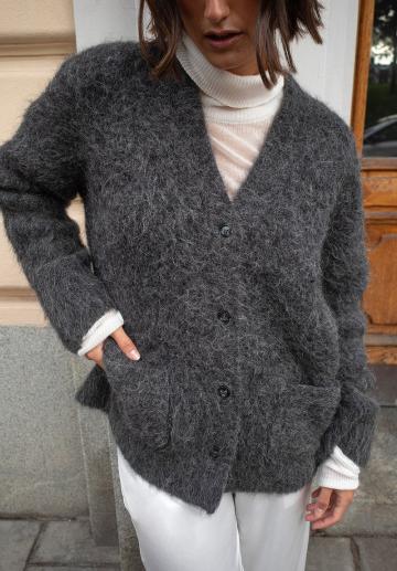 Длинный кардиган