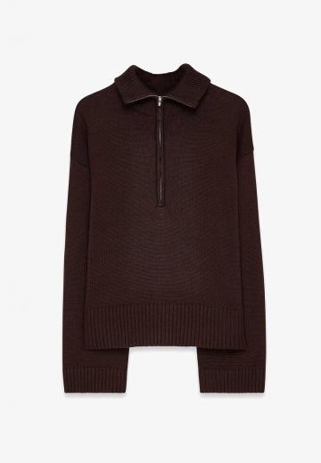 Длинный пуловер