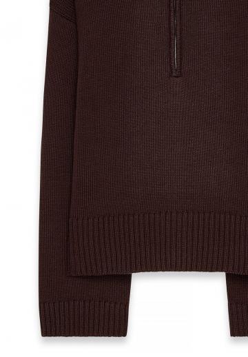 Длинный пуловер