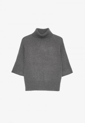 Пуловер с коротким рукавом