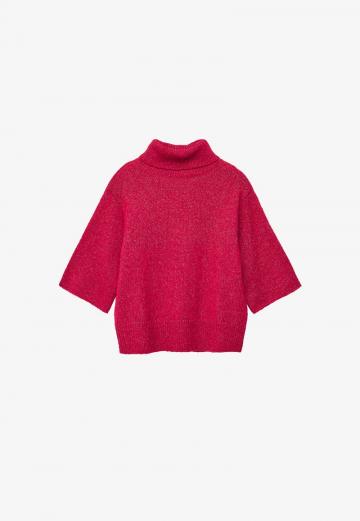 Пуловер с коротким рукавом