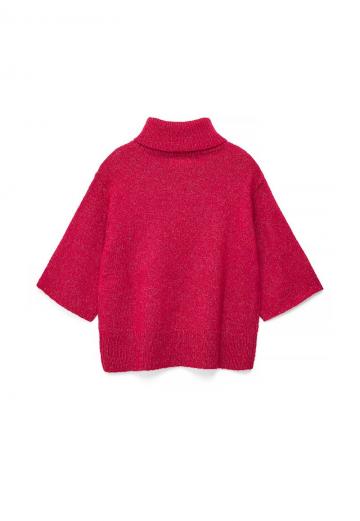 Пуловер с коротким рукавом