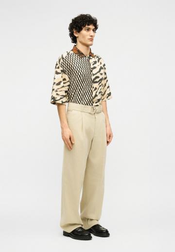 Льняные брюки