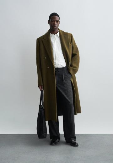 Шерстяное пальто