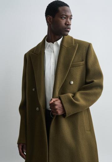 Шерстяное пальто