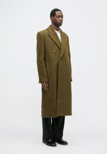 Шерстяное пальто