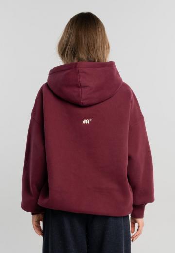 Пуловер с капюшоном