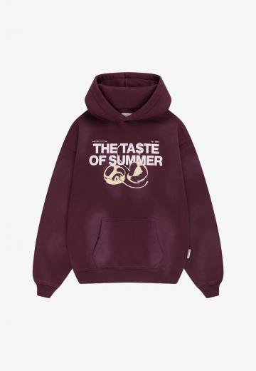 Пуловер с капюшоном