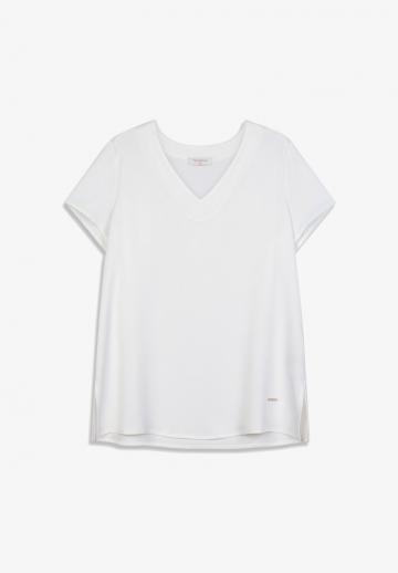 Атласная блузка