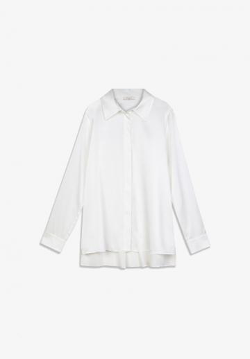 Атласная блузка