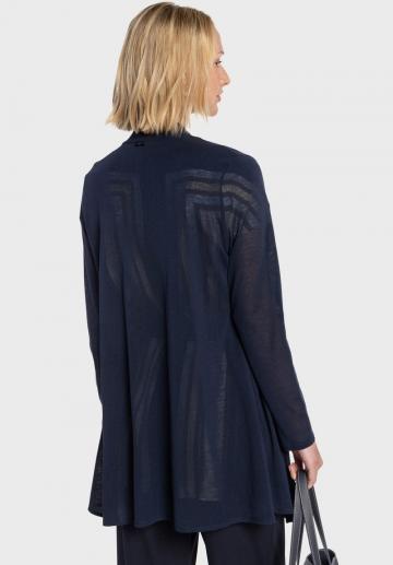 Длинный жилет