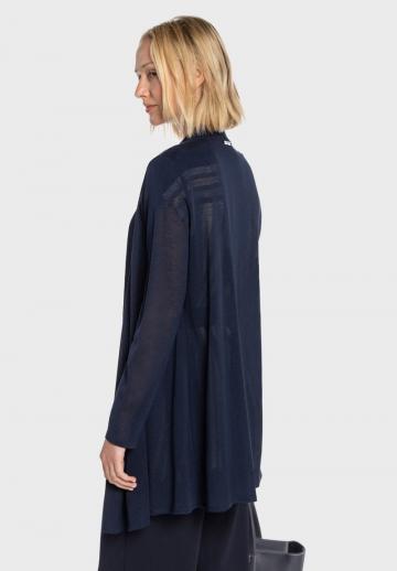 Длинный жилет