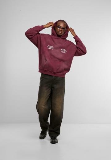 Пуловер с капюшоном