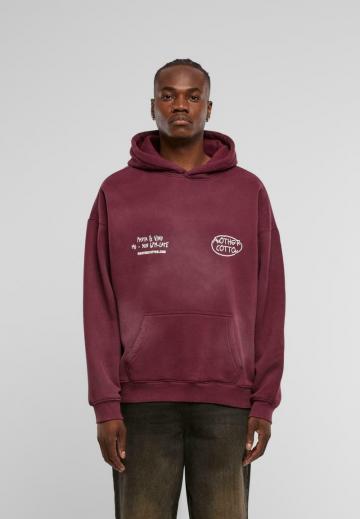 Пуловер с капюшоном