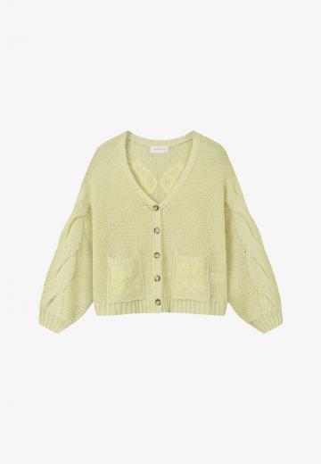 Вязаная кофта