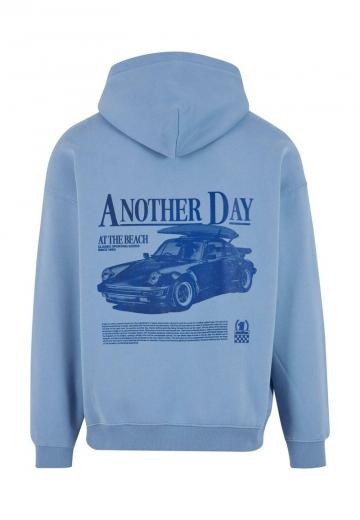 Пуловер с капюшоном