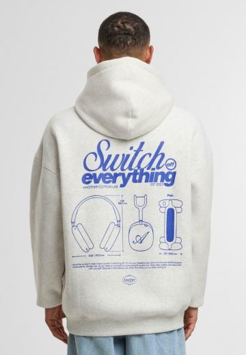 Пуловер с капюшоном