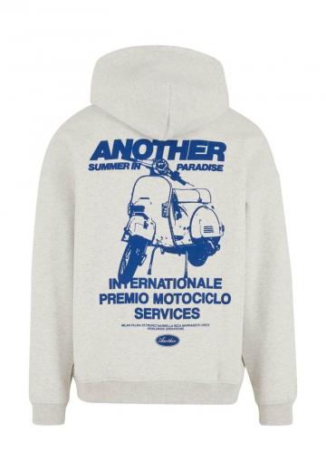 Пуловер с капюшоном