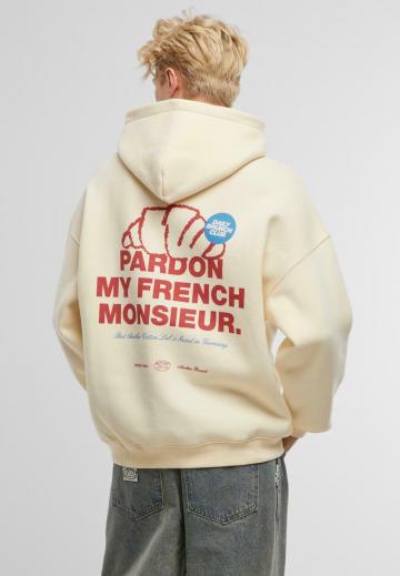 Пуловер с капюшоном