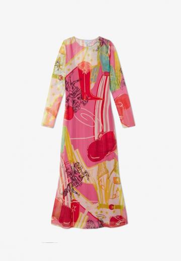 Платье макси