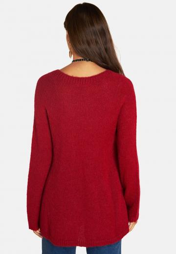 Длинный пуловер