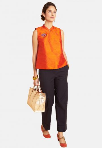 Шелковая блузка