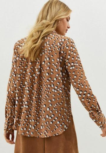 Джинсовая блузка