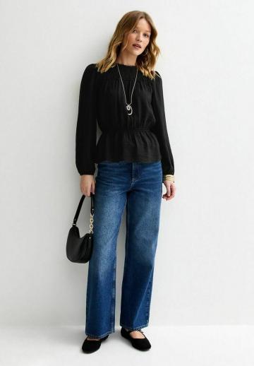 Джинсовая блузка