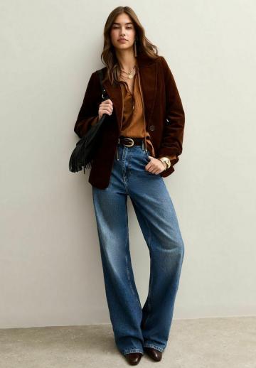 Джинсовая блузка